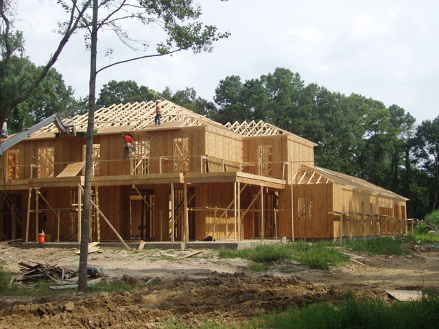 Applying roof decking